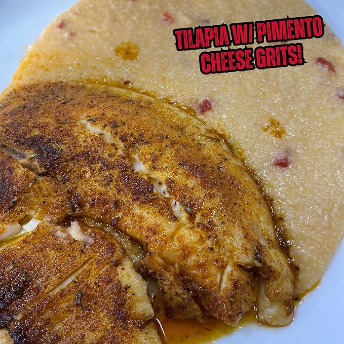 Fish Seasoning | Premium Seafood seasoning w/gourmet spices and natural lemon flavor | Runnin??Wild Foods, 5.7 ounces