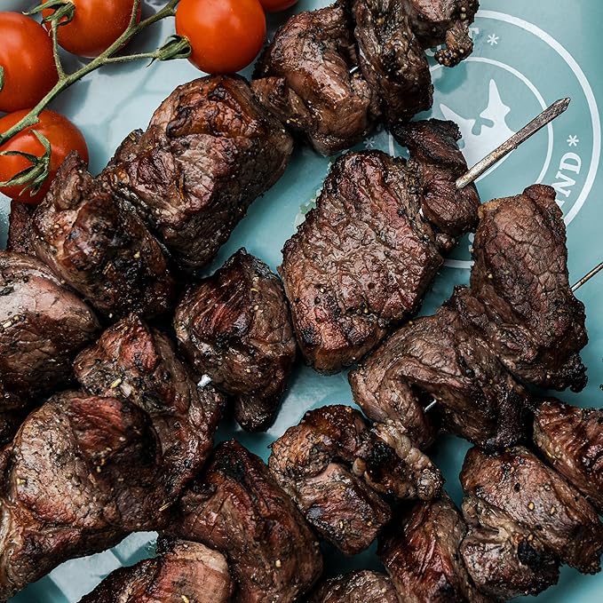 Fire & Smoke Society Black & Tan Steak Seasoning | BBQ Rubs, Steak Rub for Smoking and Grilling Meat | Steaks, Brisket, Burgers Dry BBQ Rubs and Spices | Medium 7 oz