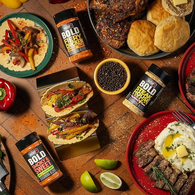 Weber BOLD Smokey & Sweet Seasoning Blend, 6.4 oz