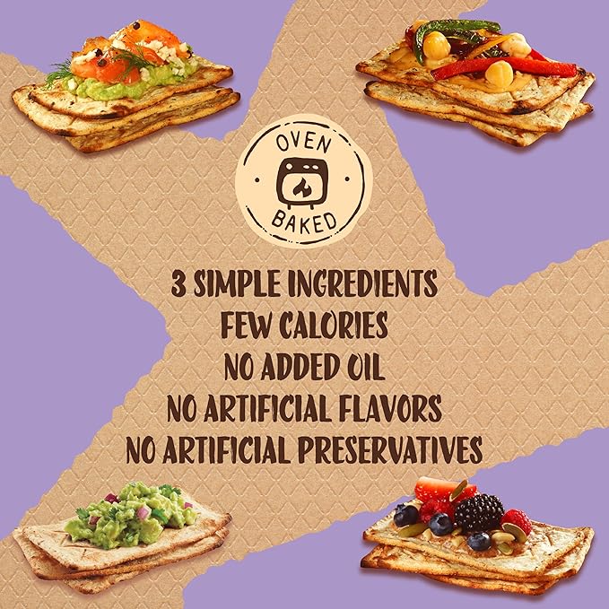 Sanissimo Salmas Chia & Flaxseed, 20 Packs of 3 Crackers, Oven Baked Corn Crackers, Gluten Free, Non-GMO, Kosher Certified