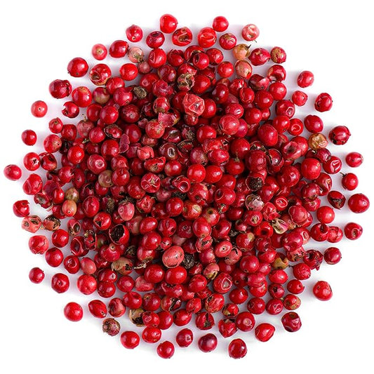 Pink Peppercorns For Grinder - Pink Pepper - Peppercorn - Peruvian Peppertree - Schinus Molle Pink Peppercorn Grinder Peruvian Pink Pepper Dried Peruvian Peppercorn Dried Pink Peppercorns