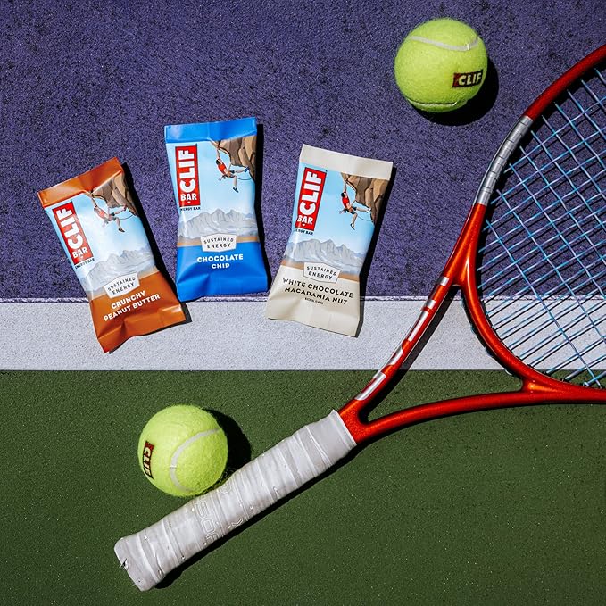 CLIF BAR - White Chocolate Macadamia Nut Flavor - Made with Organic Oats - Energy Bars - Non-GMO - Plant Based Protein Bars (15 Pack)