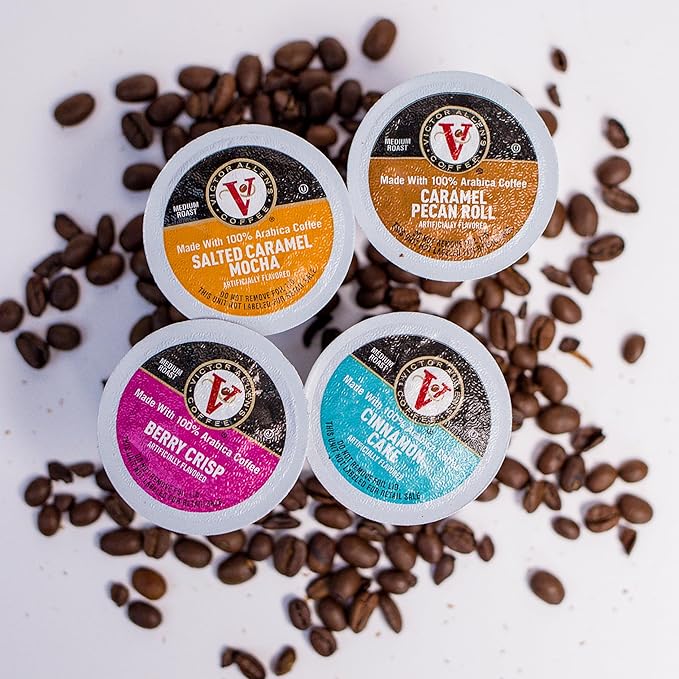 Victor Allen's Coffee Summertime Coffee Variety Pack, Medium Roast, 36 Count, Single Serve Coffee Pods for Keurig K-Cup Brewers