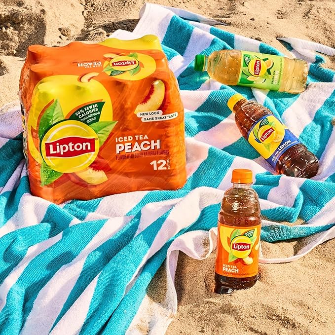 Lipton Iced Tea and Lemonade, 16.9 Fl Oz Bottles (Pack of 12)