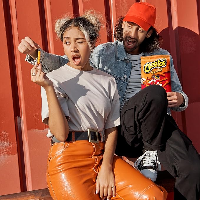 Cheetos Cheese Flavored Snacks, Cheddar Jalapeno Crunchy, 1 Ounce (Pack of 40)