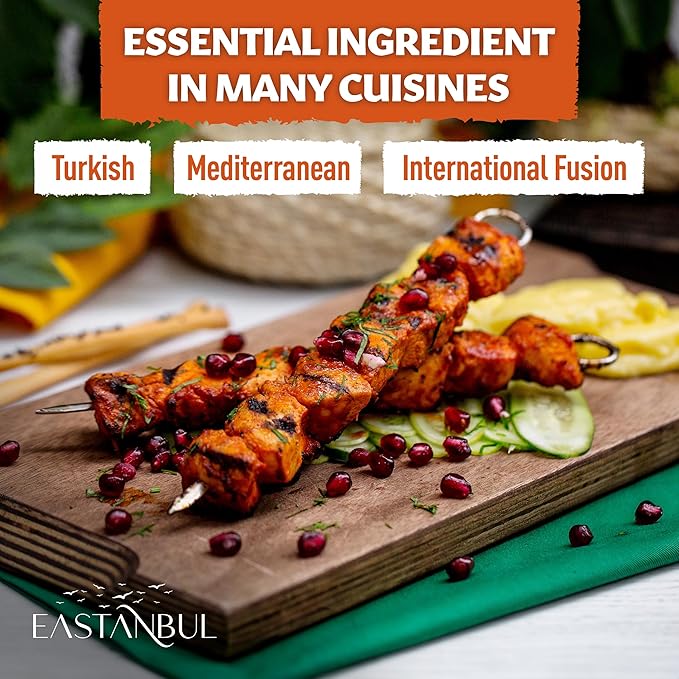 Eastanbul Pizza Seasoning, 5.3oz Turkish Pizza Seasoning, Lahmacun Spice Blend, Pide Spice Mix, Vegan-Friendly, Non-GMO Versatile