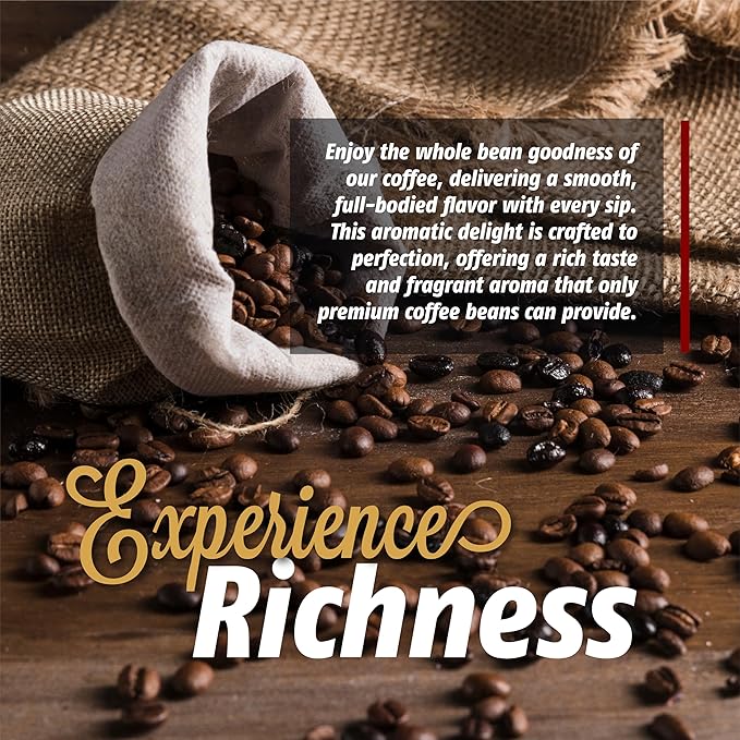 Birdee Vietnamese Coffee ??2.2 LB, Medium Roast Whole Bean, Arabica and Robusta Blend, Hand-Picked, Resealable Bag, Smooth Flavor, Low Acid, High Caffeine, Single-Origin