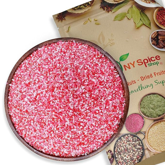 NY Spice Shop Valentines Sanding Sugar - 1 Pound Sweet Colorful Edible Sprinkles - Glitter Sprinkles for Cookies Decoration - Sprinkle Sugar Trendy Treats