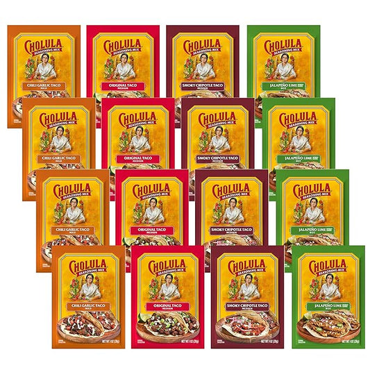 Cholula Seasoning Mix Variety Pack, 16 oz