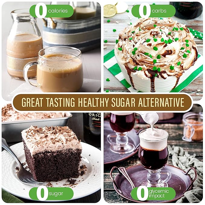 Stevia Select Irish Cream Flavored Liquid Stevia ??Zero Calorie Coffee, Tea, Drink & Baking Sweetener, All-Natural, No Erythritol, Keto-Friendly Sugar Alternative, 300 Servings ??2 Oz (1 Pack)
