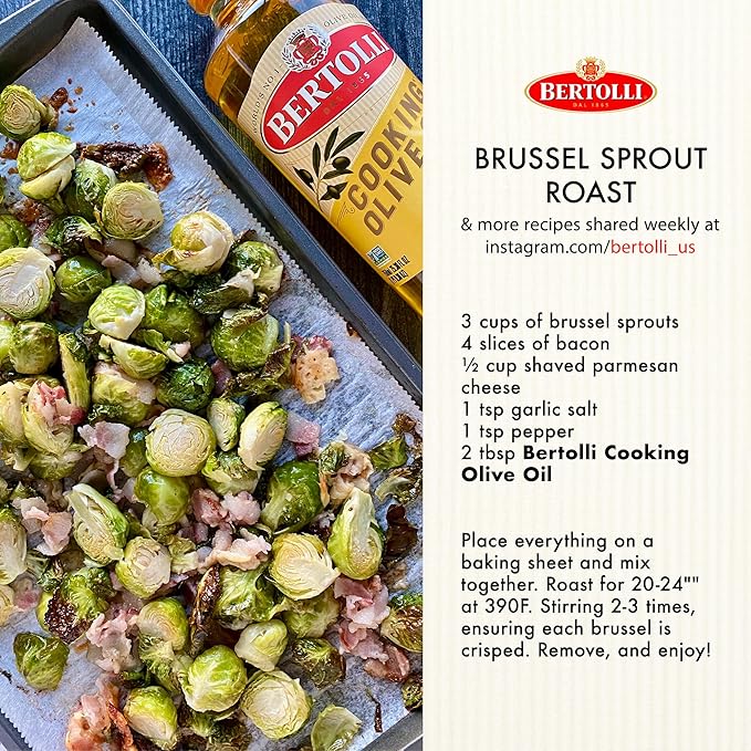 Bertolli Cooking Olive Oil, 32 fl oz (Pack of 2)