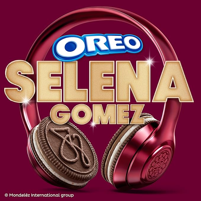 Selena Gomez OREO Cookies, Chocolate and Cinnamon Creme, Limited Edition, 10.68 oz