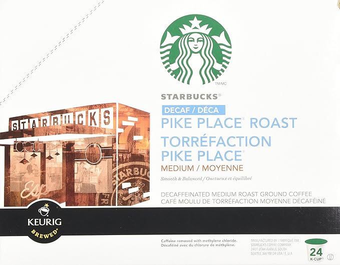 Starbucks Decaf Pike Place Roast 48 K-Cups