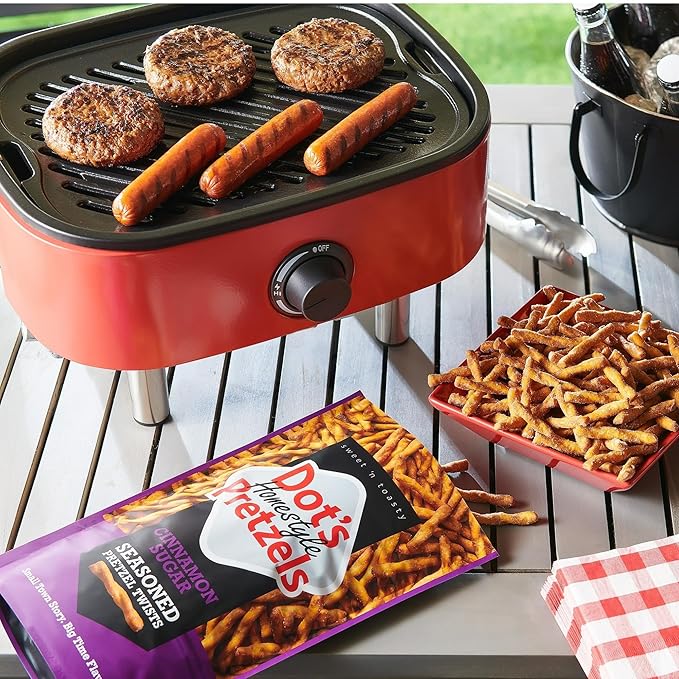 Dot's Pretzels Cinnamon Sugar Seasoned Pretzel Twist Snack, 16oz Grocery Sized Bag