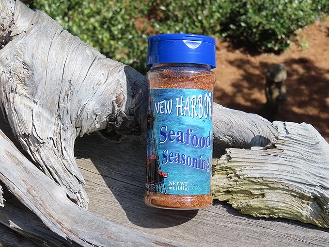 New Harbor Seasoning - Seafood | All Natural Seasoning | Perfect for Seafood Boils | Made in America |