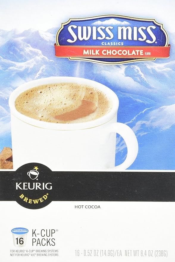 Swiss Miss Keurig K-cups Milk Chocolate Hot Cocoa - 32 Count