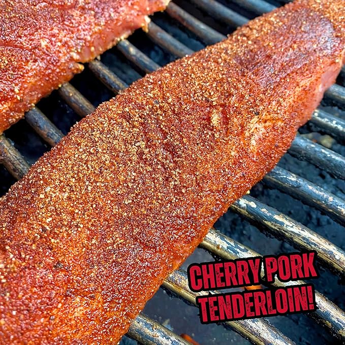 Deliciously Sweet & Smoky Cherry BBQ Rub ??Gourmet Seasoning for Ribs, Pork, Chicken & More | Bold Cherry Flavor You Can Taste | No MSG Added, No Artificial Flavors | Runnin??Wild Foods, 5.6 oz