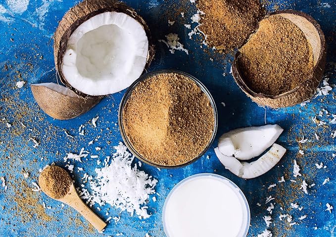 Food to Live Organic Brown Coconut Sugar, 5 Pounds ??Non-GMO, Pure Palm Sugar, Kosher, Vegan, Fair Trade, Unrefined, Granulated, Low Glycemic Sweetener, Highly Nutritious, Perfect for Baking, Bulk
