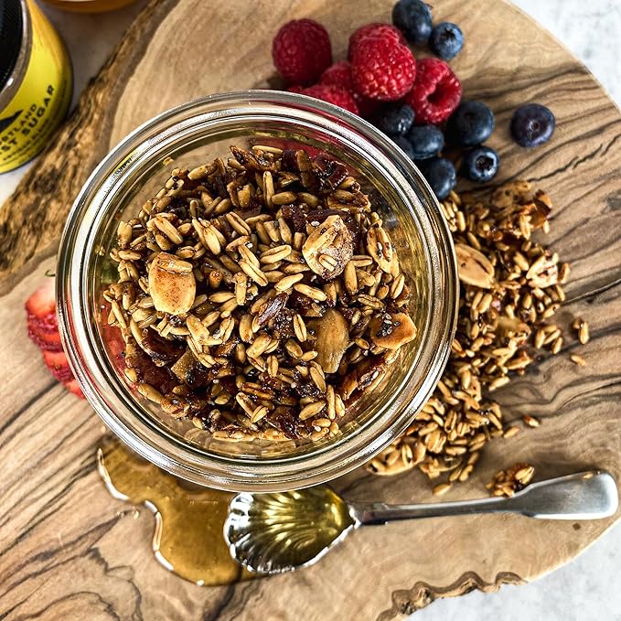 Portland Salt Co. Toast Sugar Spice Blend w/Vanilla Sugar, Cinnamon & Sea Salt ??Signature All-Purpose Seasoning, Breakfast or Dessert Rub - Non-GMO, 4 Oz (Pack of 1)