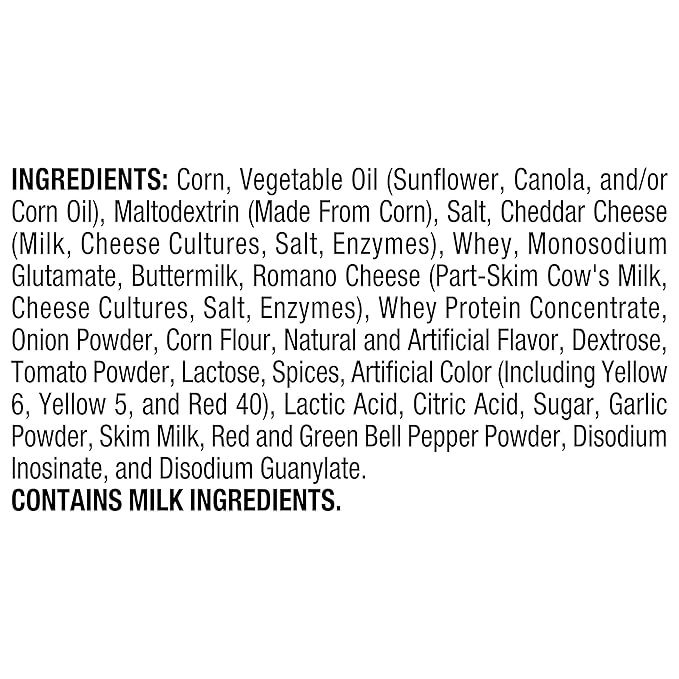 Doritos Flavored Tortilla Chips, Nacho Cheese, 1 Ounce (Pack of 104)