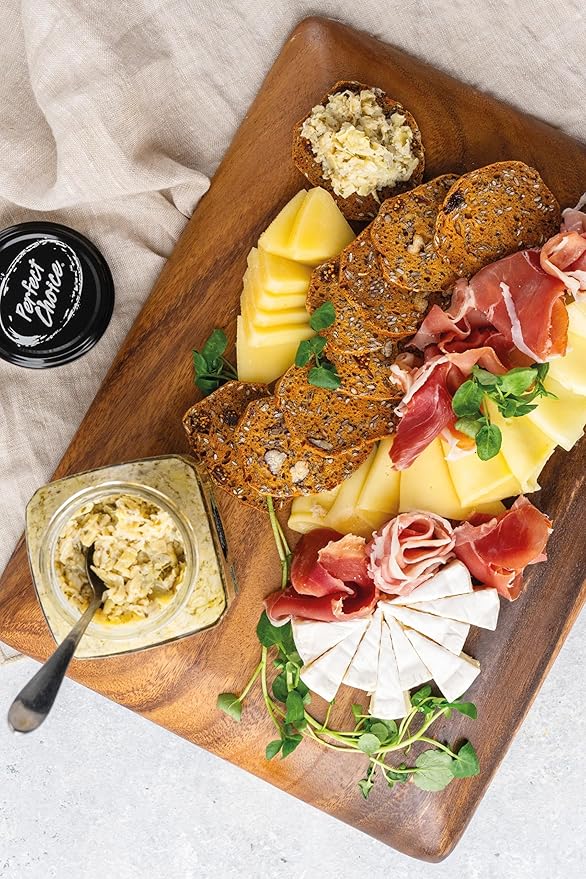 Perfect Choice Artichoke Bruschetta - Delicious Bruschetta Bread Spread - Ready-to-eat Dip - 9.9 oz (Pack of 3)
