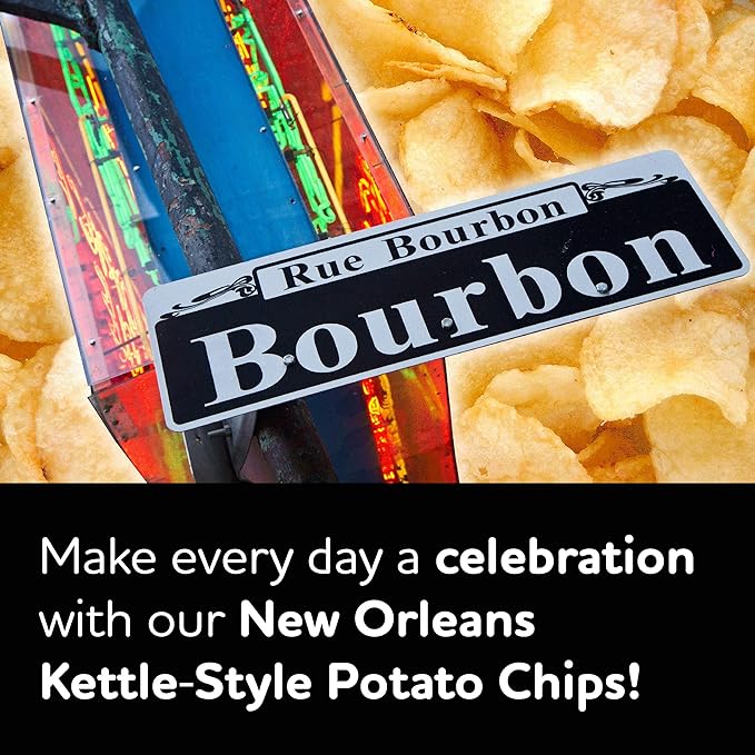 Zappì°??꽓s New Orleans Kettle-Style Potato Chips, Voodoo Flavor ì°????Crunchy Chips with a Spicy Kick, Great for Lunches or Snacking on the Go, 1.5 Ounce (Pack of 30)