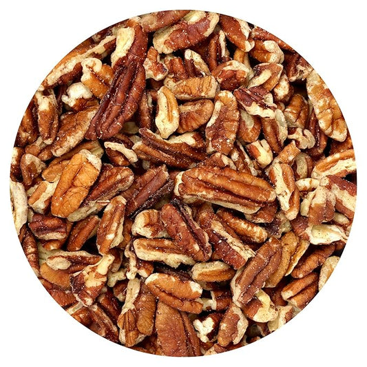 Raw Pecans Unsalted, 3 Pound Bag of Pecan Pieces, Chopped Pecans for Cooking, Baking & Snacks. Healthy Snack for Adults