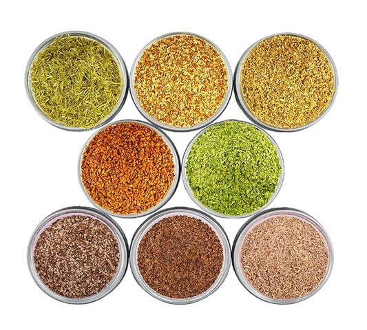 Loose Leaf Herbal Tea Set ??8 Premium Herbs - Up to 450 Cups - Ginger, Turmeric, Lemongrass, Moringa, Cinnamon, Orange Peel, Milk Thistle, Ashwagandha | Wellness Gift by Yogi's Gift®