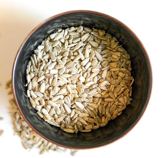 Raw Sunflower Seed Meats - 2 lbs of No Salt Shell Removed Fresh Crunchy Healthy Delicious Snack in Resealable Bag