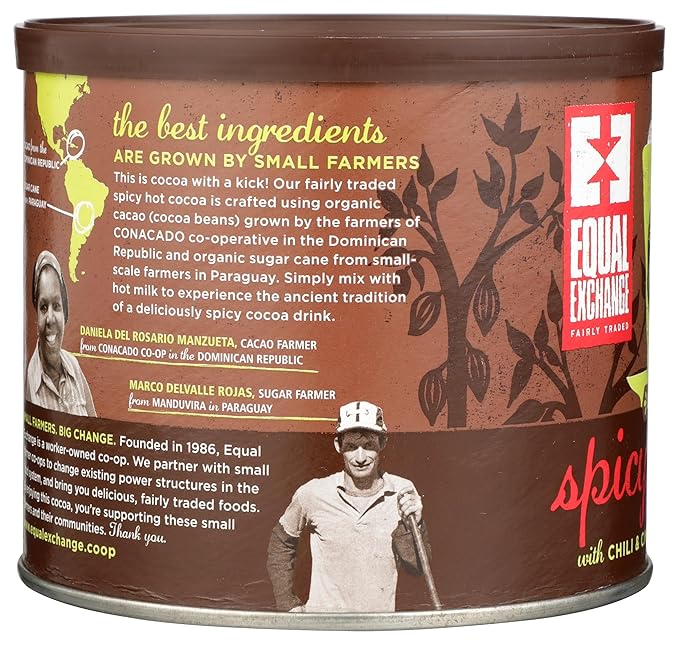 EQUAL EXCHANGE Organic Spicy Hot Cocoa, 12 OZ