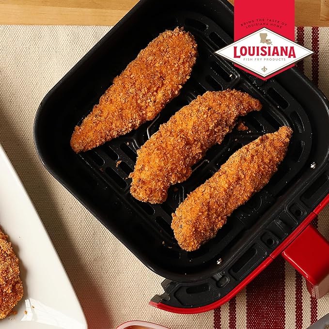 Louisiana Fish Fry Products Louisiana Fish Fry, Air Fry Variety Gift Pack - Chicken, Fish & Pork - 5 oz (Pack of 6)