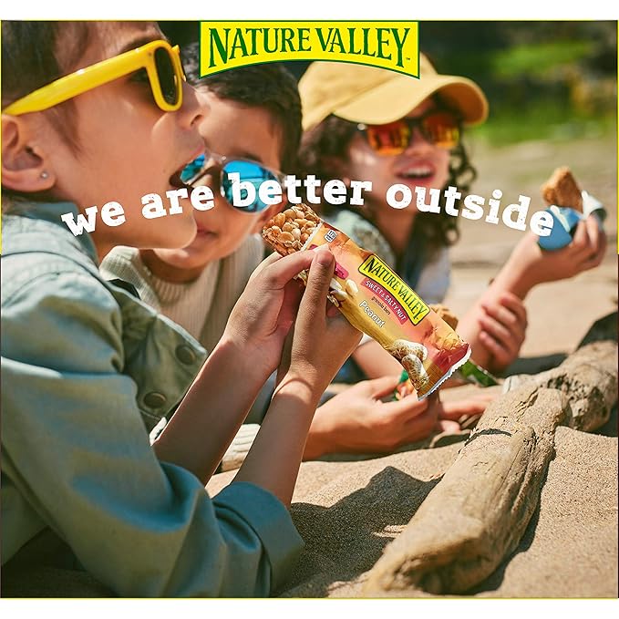 Nature Valley Granola Bars, Sweet and Salty Nut, Chocolate Pretzel Nut, 6 Bars, 7.4 oz (Pack of 12)