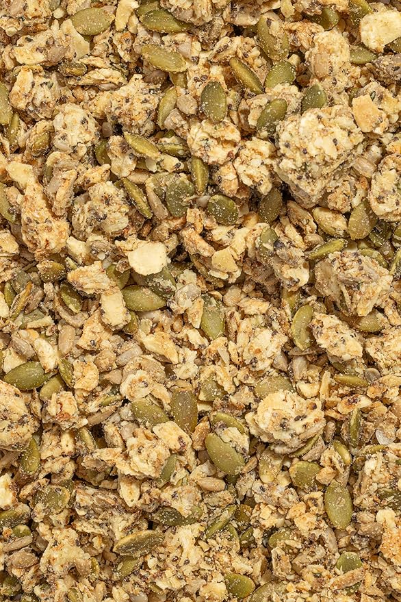 Struesli - Organic Savory + Seed Granola Redefined | No Added Sweeteners, No Grains | Keto & Paleo Friendly | Gluten-Free, Grain-Free | Healthy Adult Snack | High-Fiber, Nutrient-Rich, Satisfying Crunch