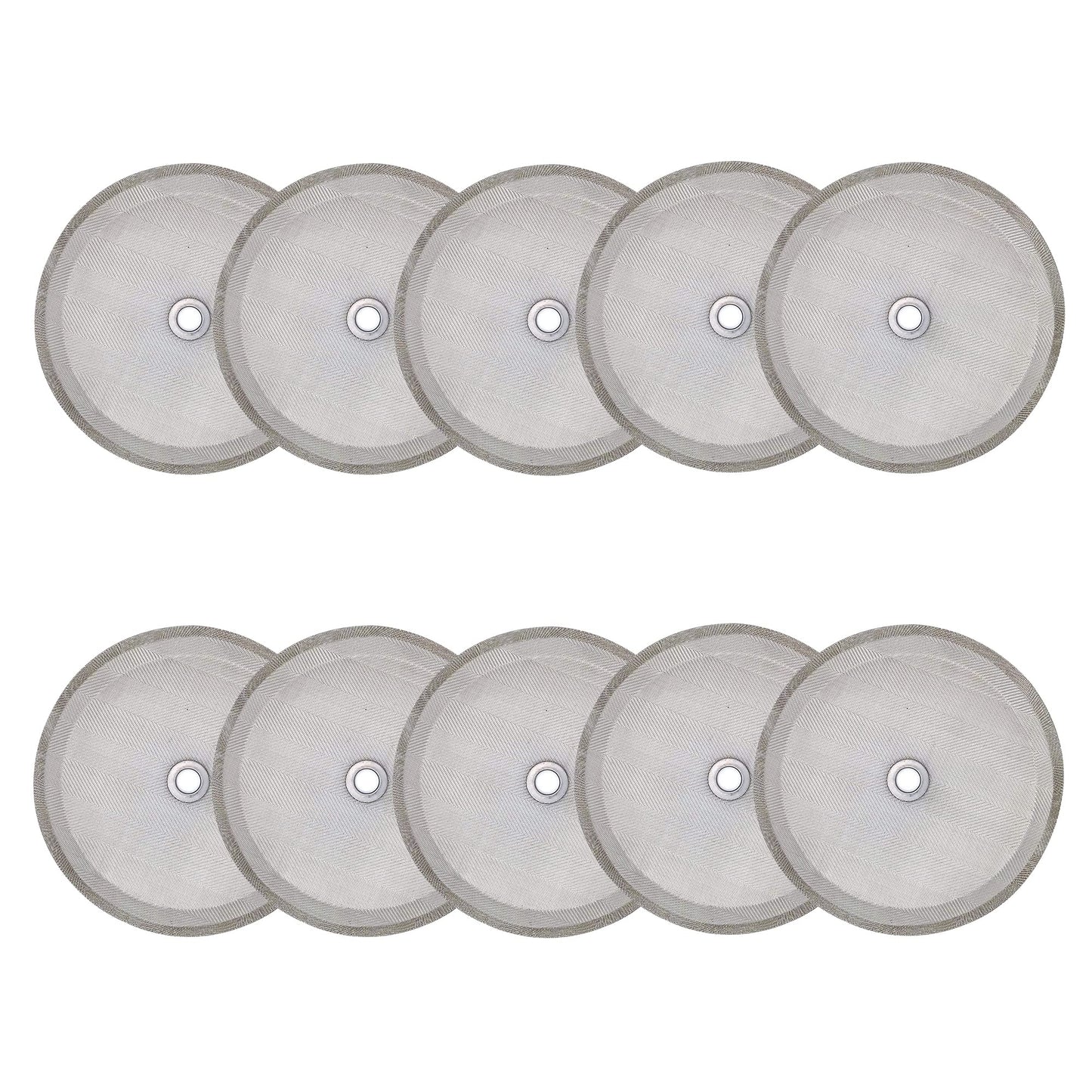 Ruilida 10pcs french press filter screen,Universal 1000 ml, 34 Oz, 8 Cup French Press Coffee Makers