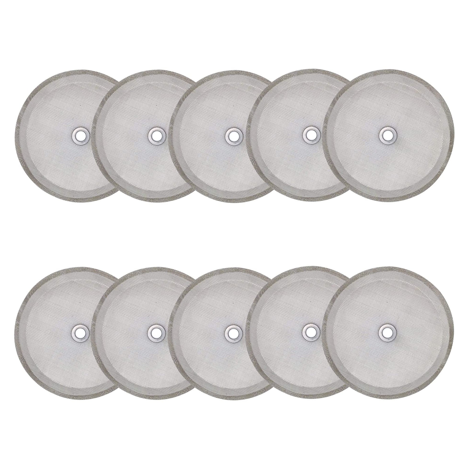 Ruilida 10pcs french press filter screen,Universal 1000 ml, 34 Oz, 8 Cup French Press Coffee Makers