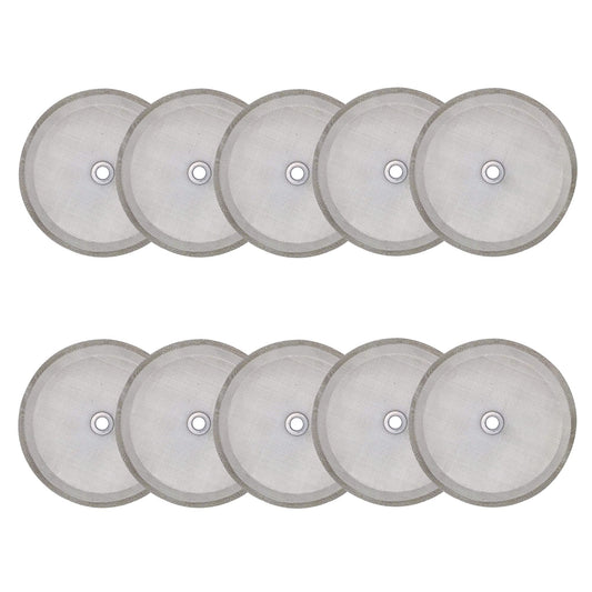 Ruilida 10pcs french press filter screen,Universal 1000 ml, 34 Oz, 8 Cup French Press Coffee Makers