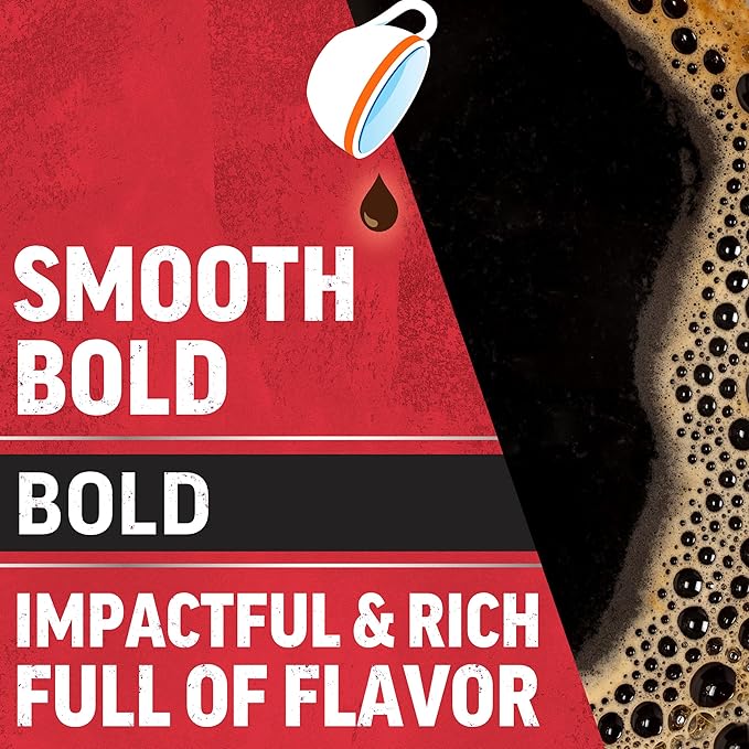 Maxwell House Smooth Bold Dark Roast Ground Coffee (11.5 oz Canister)