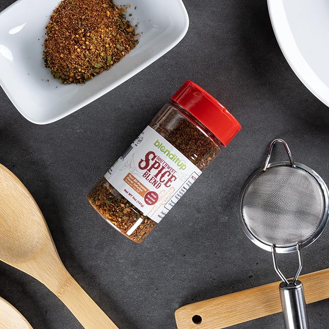 Southwest Spice Blend | Gourmet Spices with Sea Salt | Healthy to Add to Any Dish | Low Sodium, No Gluten, No MSG, No-Sugar | 5oz