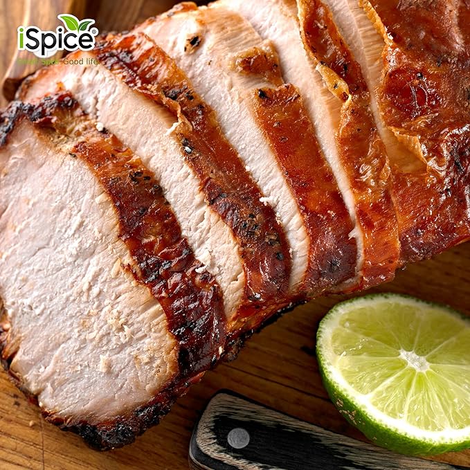 iSpice - Salt-Free | Sugar free | 100% Pure Wellness Pork Seasoning Fat Free Super Spice Blend | All Natural