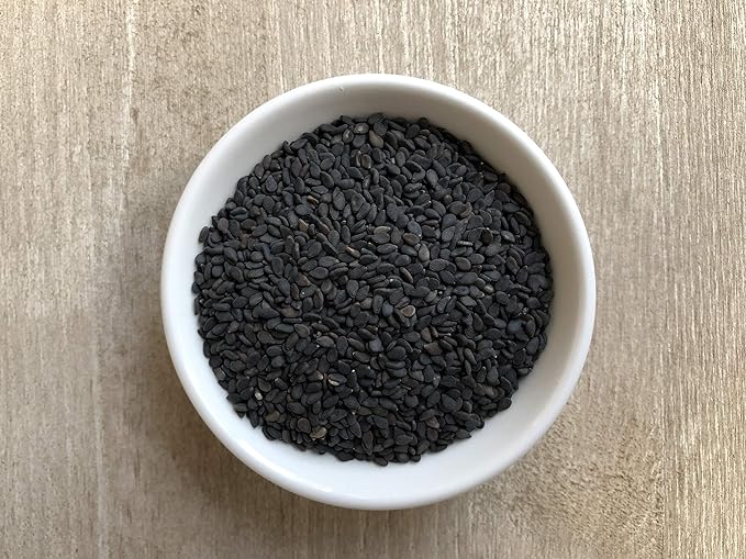 Anthony's Organic Black Sesame Seeds, 2 lb, Raw, Unhulled, Batch Tested & Verified Gluten Free, Keto Friendly