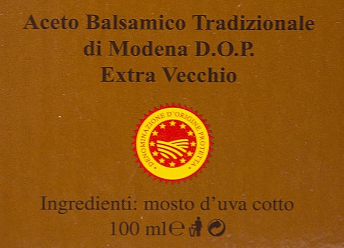 Balsamic Vinegar of Modena Traditional 25 year old DOP certified. Aceto Balsamico Tradizionale Extra Vecchio from Villa Ronzan The Balsamic Guy.