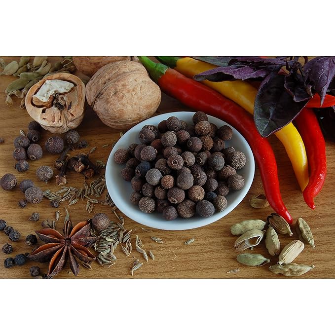 Cerez Pazari Allspice Whole 4.4 oz Premium Grade,%100 Natural, Freshly Packed, Non-GMO, Gluten Free, No Preservatives