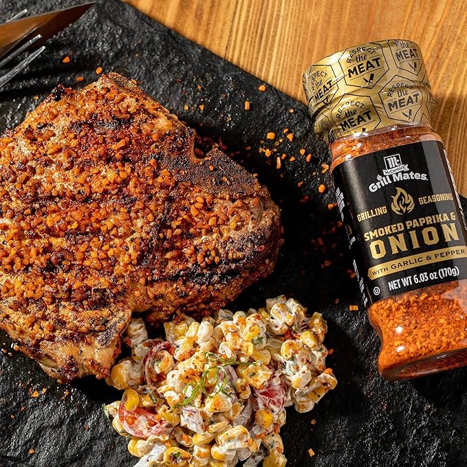 McCormick Grill Mates Smoked Paprika & Onion Grilling Seasoning, 6.03 oz (Pack of 2)