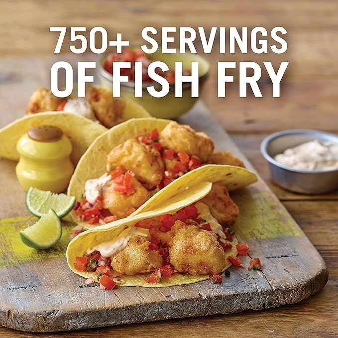 Zatarain's Fish Fri, 25 lb - One 25 Pound Box of Fish Fry Seasoning Mix, Best for Breading Seafood or Vegetables for a Crispy Texture