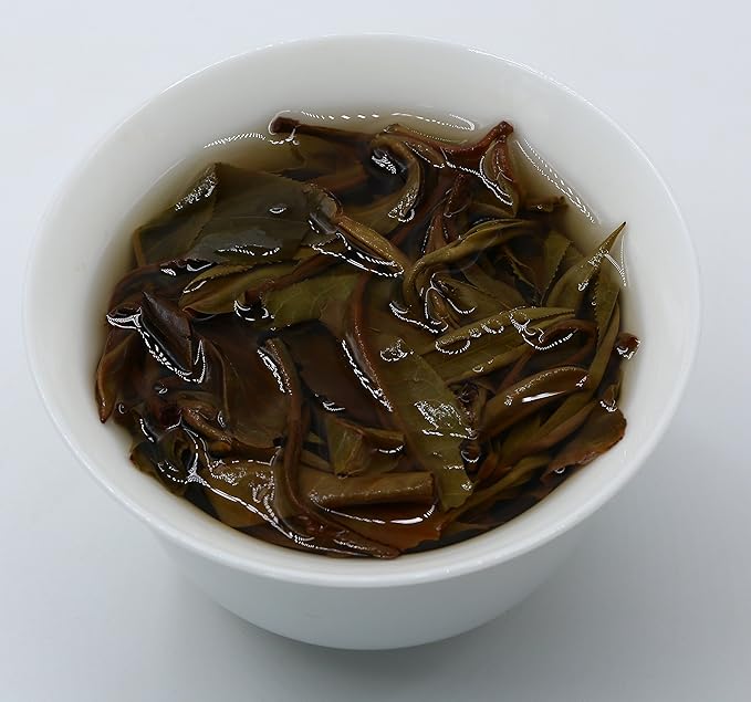 Yunnan Pu'er Tea, 357 Grams, Raw (Tong Qing He) Raw PU'ER, Aged Fermented Puerh Tea, Chinese Sheng Black Tea for Daily Drink and Gift