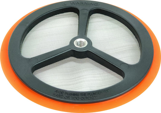 French Press Replacement Filter with Silicone Ring, 95 mm Upgraded Better Seal Design, Easy to
