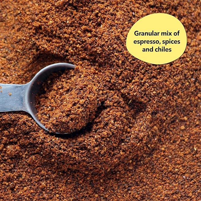 Spiceology – Cowboy Crust Espresso Chile Seasoning – Bold Coffee Spice Blend & Dry Rub for Beef Brisket, Pork Chops, Steak, Chicken Thighs & Ribs – Chef-Created, Freshly Ground – 16 oz