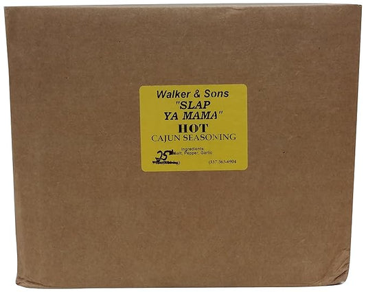 Slap Ya Mama Cajun Seasoning Blend, Hot, 50 Pound