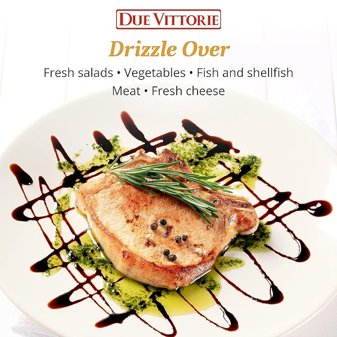 Due Vittorie Traditional 12 Year Aged Balsamic Vinegar of Modena DOP - Aceto Balsamico di Modena Tradizionale Affinato - Best Score From The Consortium - 3.38 fl oz (100ml) - Pack of 1