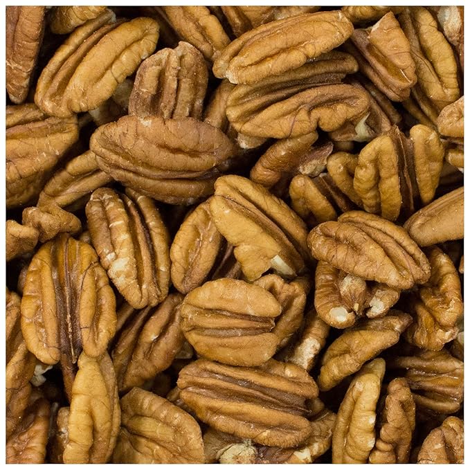 Pecans Roasted Unsalted, 20 Lbs. Bulk Case, Kosher